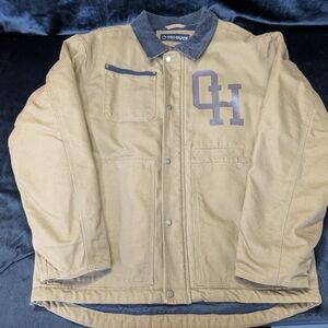 EMILY ROGGENBURK Dri Duck Cleveland Club Ohio Men's Large Rambler RARE LIMITED